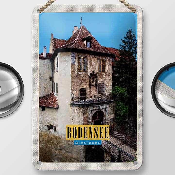 Femer - Wholesale Sign - Tin sign 12x18cm Bodensee Germany Merseburg1