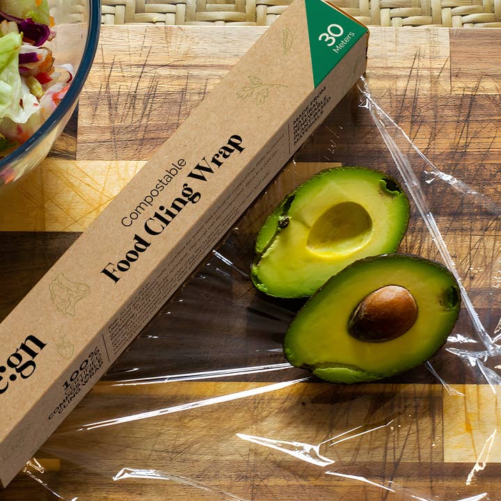 Re:gn - Wholesale Food Storage Wrap/Bag - Re:gn Compostable Food Cling Wrap (Cling Film) – 30m1