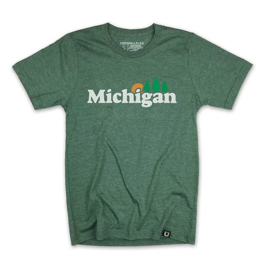 Unparalleled Apparel - Wholesale Screen Printed T-Shirt - Unisex - Michigan Classic T-Shirt5