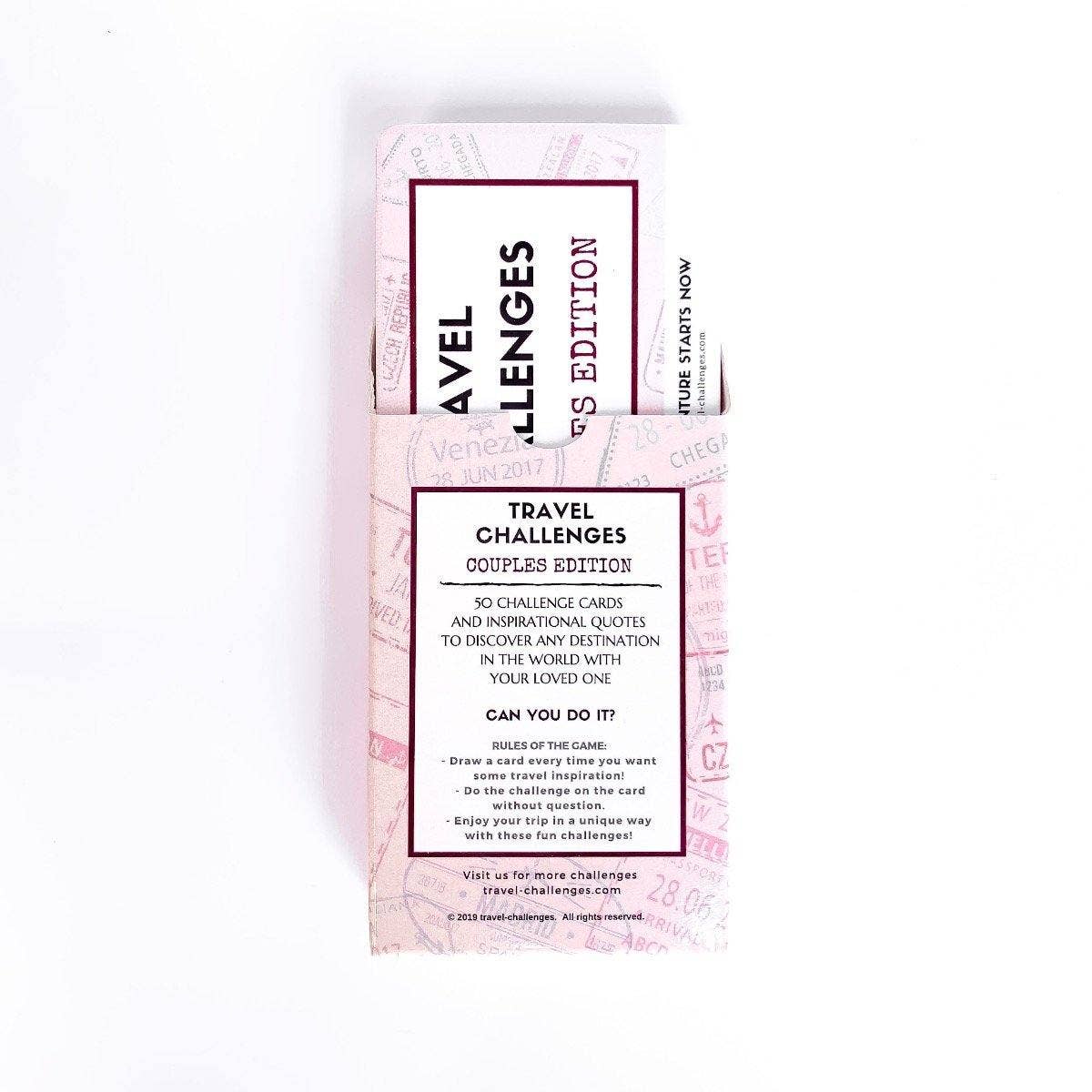 Travel Challenges - Vendita all'ingrosso Giochi di carte - Sfide da viaggio - Edizione coppie5
