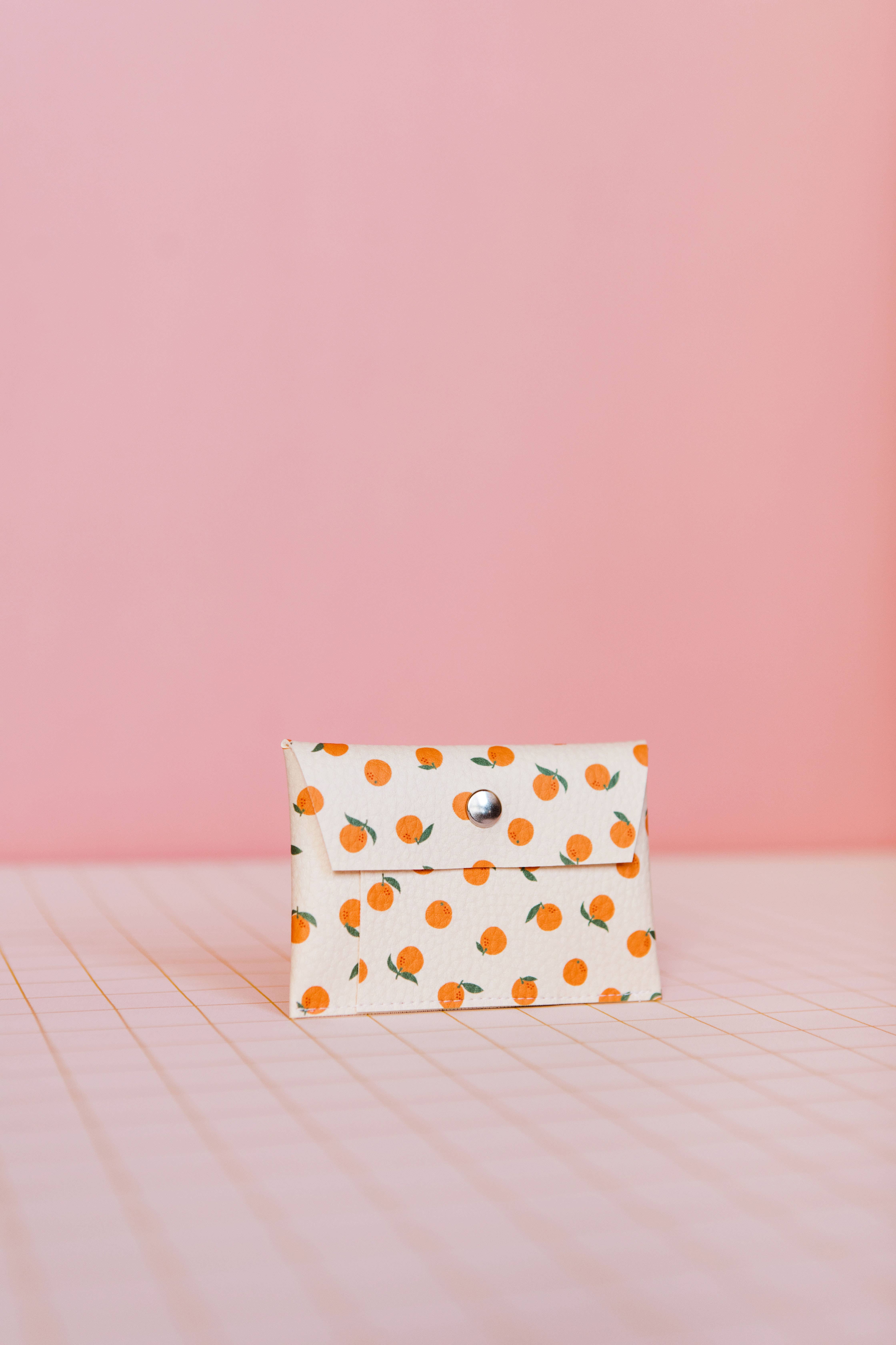 ECKE - Vente Porte-cartes – femme - Portefeuilles à cartes Naranjas Nude1