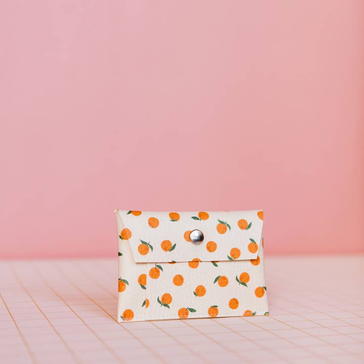 ECKE - Vente Porte-cartes – femme - Portefeuilles à cartes Naranjas Nude1