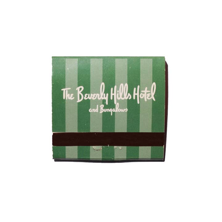 Match South - Wholesale Art Print - The Beverly Hills Hotel (Green Stripes)