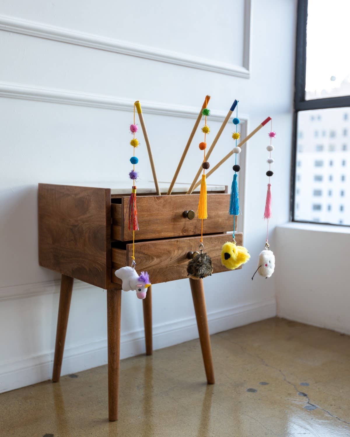 Pet Palette Distribution - Wholesale Pet Toy - Cat - ZippyClaws ZippyStick - Marshmallow3