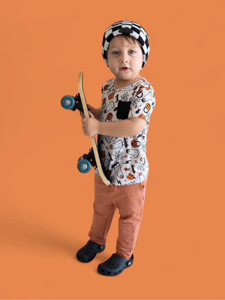 BOOGIE AND BOARD DREAM POCKET TEE for wholesale by Dream Big Little Co.