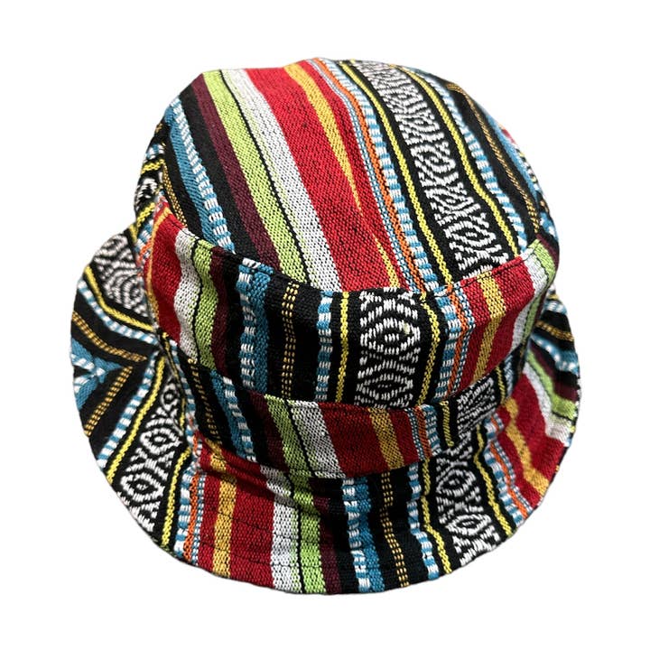 Rising International Inc – Chapéu de pescador - Mulher por atacado – Chapéu de balde multicor em algodão RIB5900