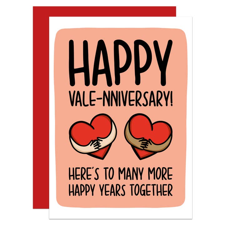 Valentines Anniversary Combined A6 Card for wholesale by TeePee Creations