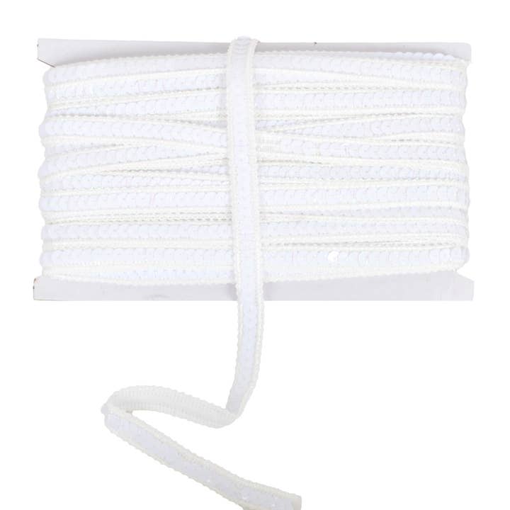 AK Brand - Wholesale Craft supplies - Sequin Trim 0.5 Inch Flat Glitter Sequin Ribbon Bling Fabric9