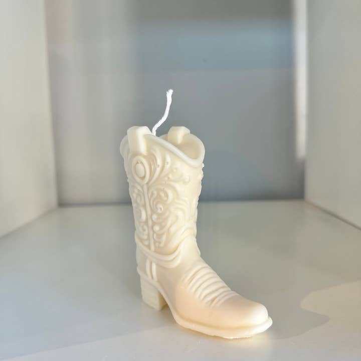 Goddess Glow Holistic Care - Wholesale Novelty Candle - Cowboy Boot Candle1