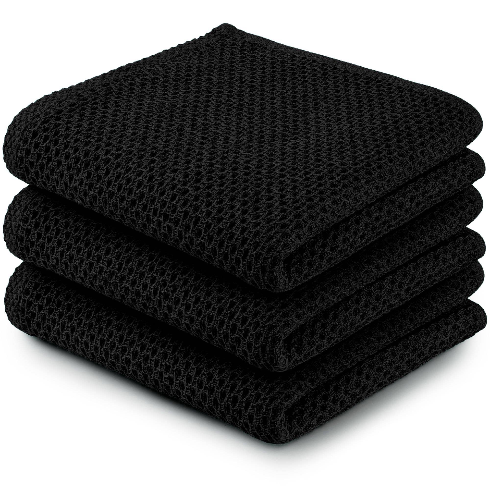 Zulay Kitchen - Vendita all'ingrosso Strofinaccio da cucina - Asciugamano da cucina Waffle Weave, 33 x 28 cm (confezione da 3)10