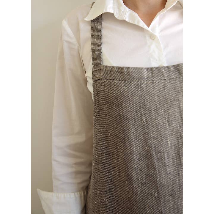 Linen Way Inc. - Wholesale Apron - Catalina Linen Apron — Available in 11 Colors9