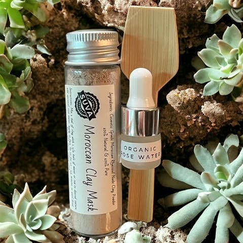 Ensemble de masques en argile pour la vente par SuVa