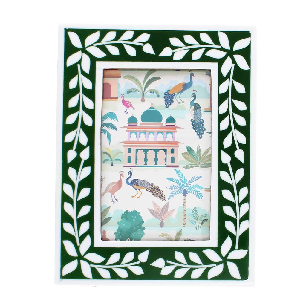 Rex B2B - UK – wholesale Picture frame – Resin picture frame (3.5" X 5.5") - Green1