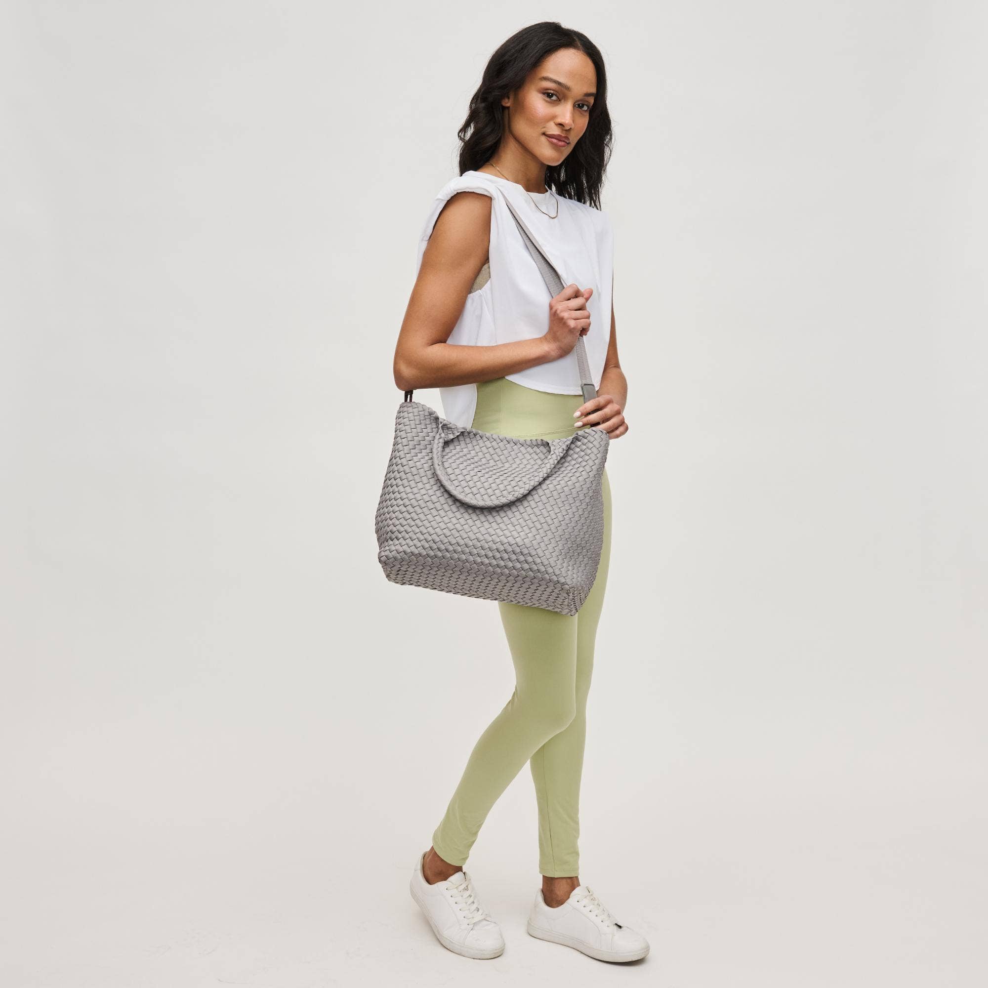 Sol and Selene - Vendita all'ingrosso Borsa tote - Donna - Borsa Media in Neoprene Intrecciato "Sky's The Limit"190