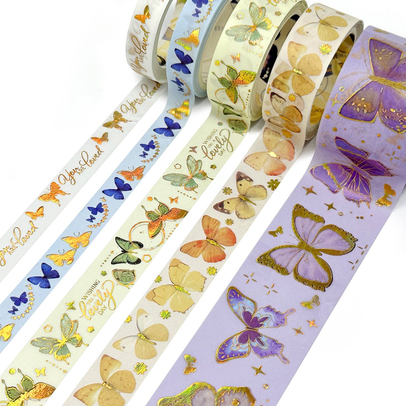 Wrapables.com - Wholesale Washi Tape - Wrapables Decorative Gold Foil Washi Tape Box Set17
