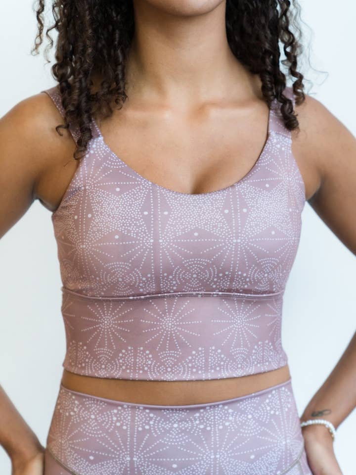 Serena Eco Bra Tank - Stardust for wholesale by BUESPARK