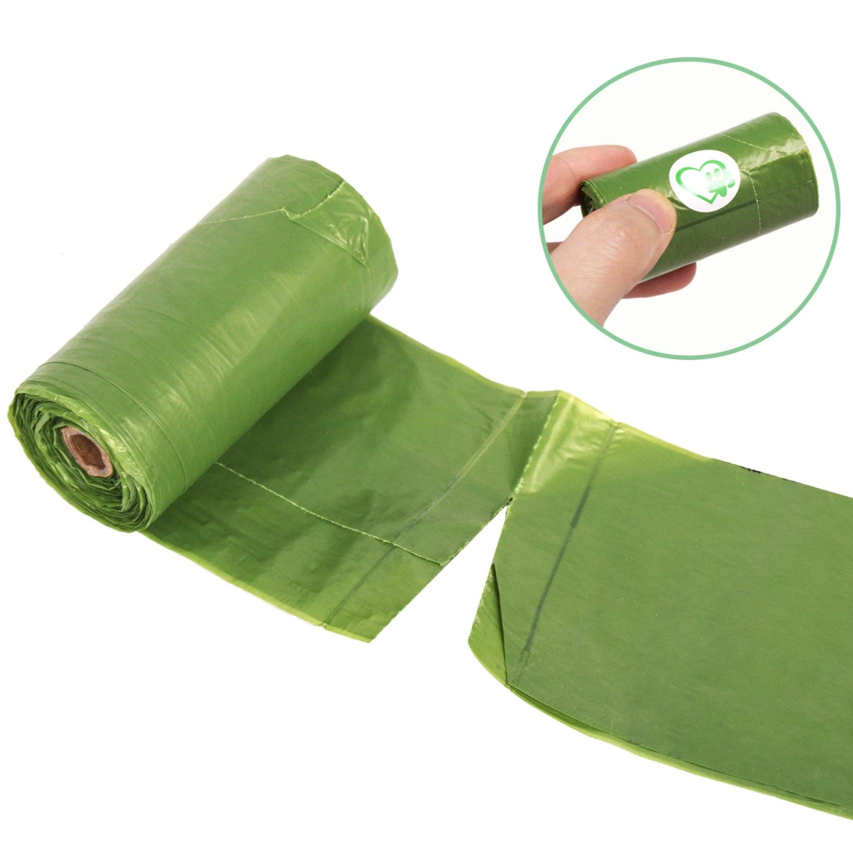 Mr. Peanut's – wholesale Pet poo bag – Mr. Peanut's XL Pooper Scooper Sized 13X11" BioDegradable BioPlastic Recycled Plant Based Waste Bags - 160 Count2