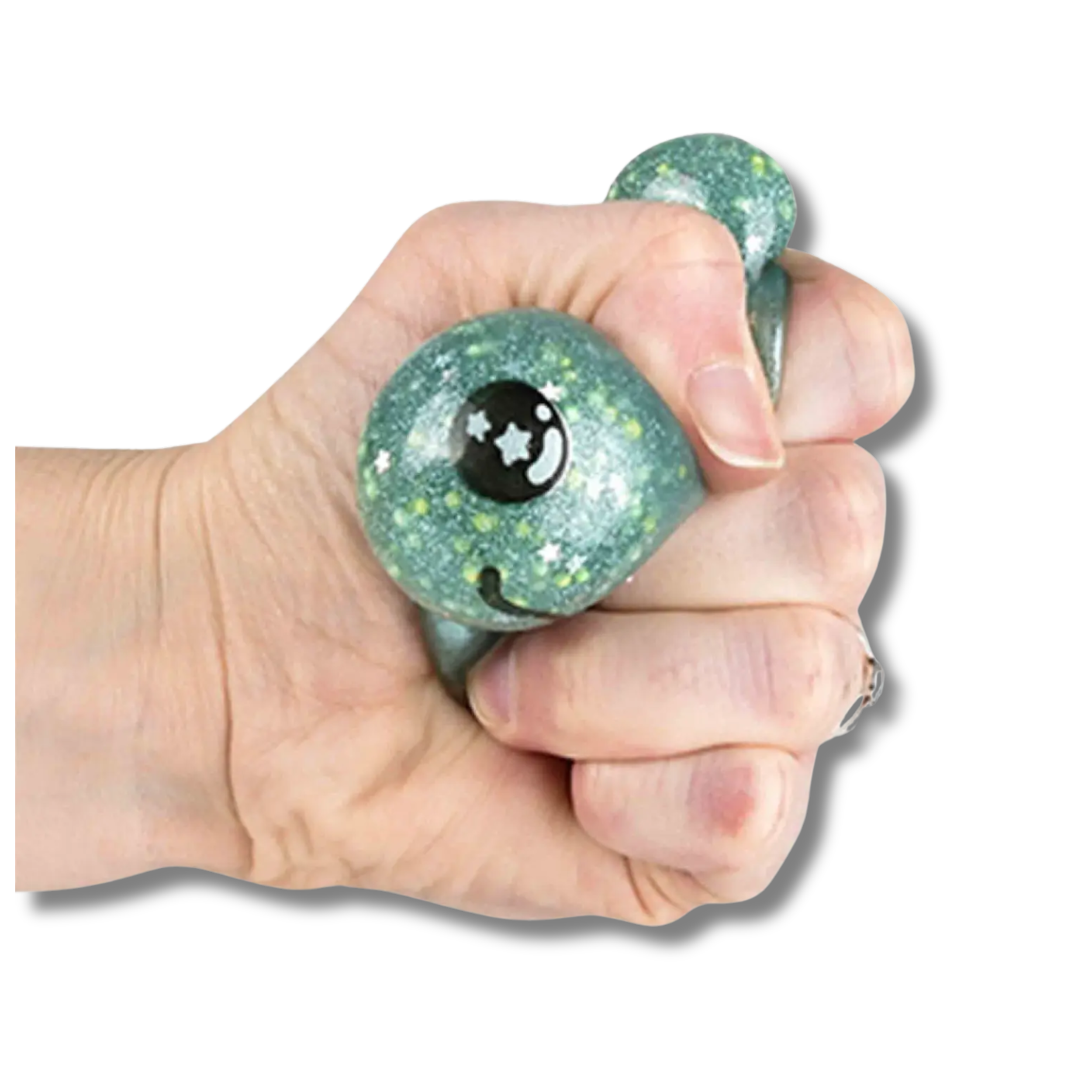 JSBlueRidge Toys - Wholesale Knijpbal - Kinderen en baby - Axolotl glitter squishy plakkerige fidget speelgoed voor kinderen - assorti2