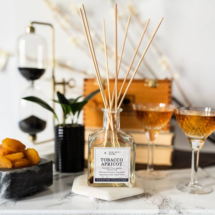 Peripeti Home - Wholesale Reed Diffuser - Reed Diffuser for Flame Free Home Fragrance, Non-Toxic2