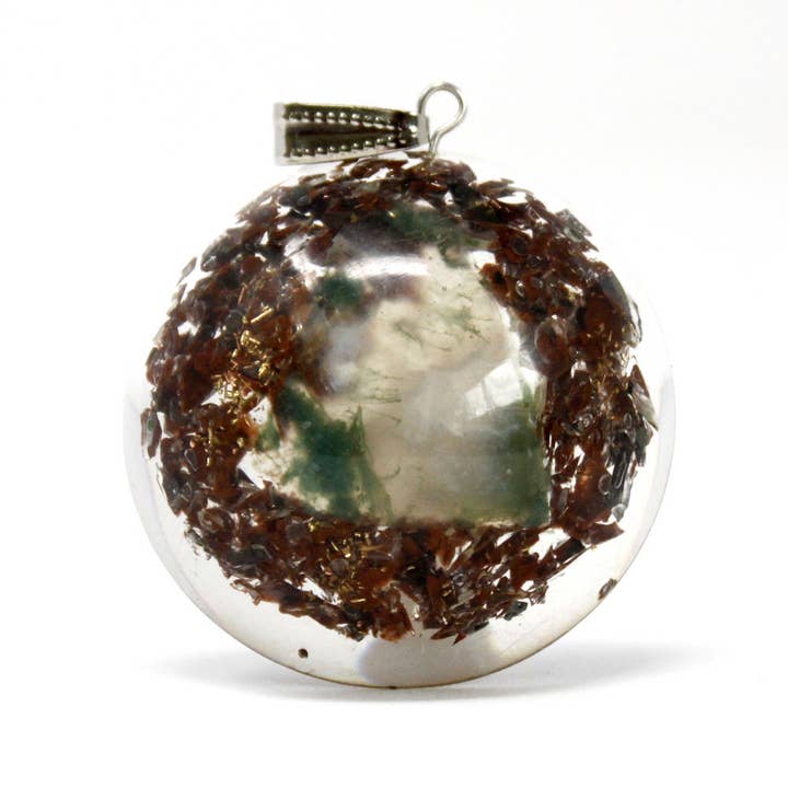 AW Artisan - Vente Bijou - Pendentifs en orgonite - Power Block in the Dome