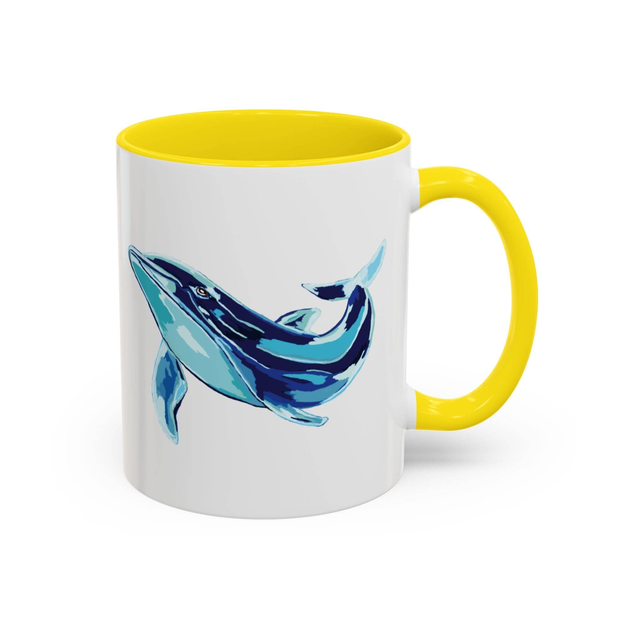 Blue Cava – Großhandel Kaffeebecher – Blauwal Ozeanleben Zwei-Ton Keramik Kaffeetasse - 11 oz & 15 oz32