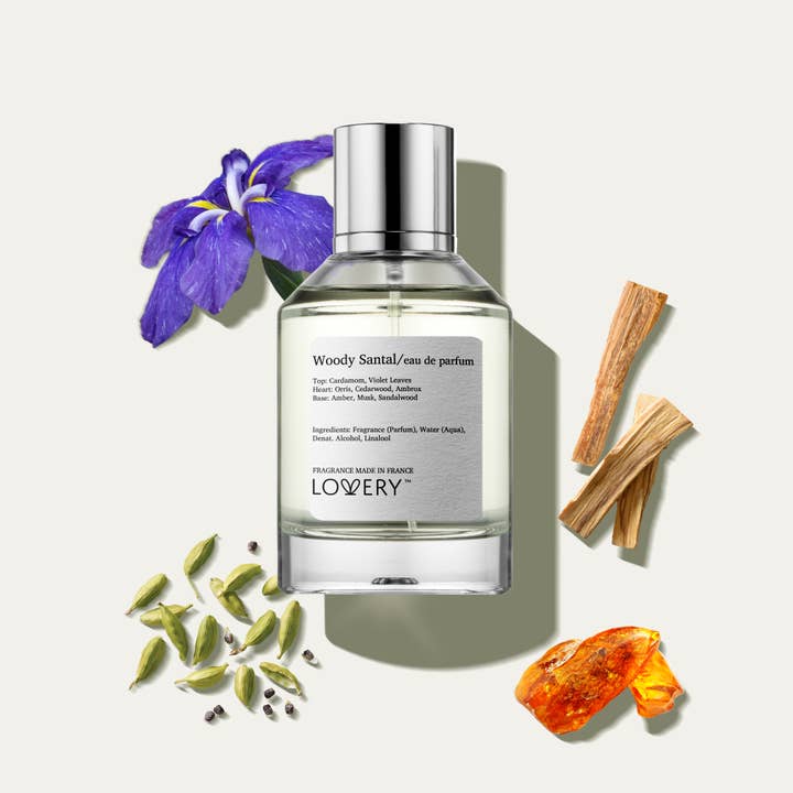 Lovery - Wholesale Perfume/Eau de Toilette - Woody Santal Perfume, Inspire by Santal 33 Fragrance, France