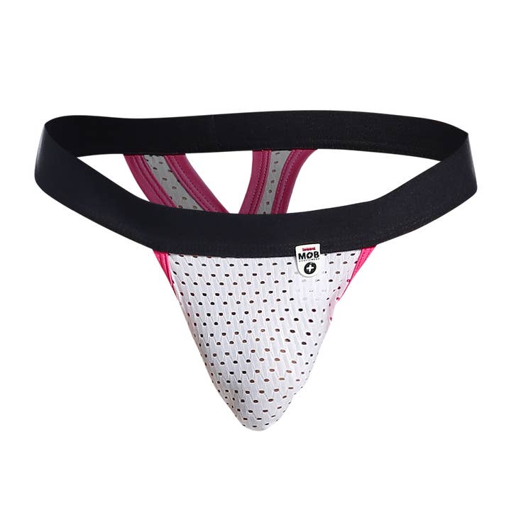 Malebasics Underwear - Wholesale Underwear - Men's - Mob Mesh Y Thong4