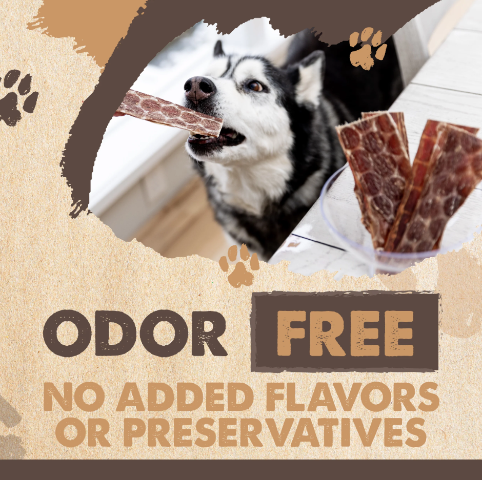 Mighty Paw - Wholesale Pet Treats - Dog - All-Natural Beef Gullet Jerky2