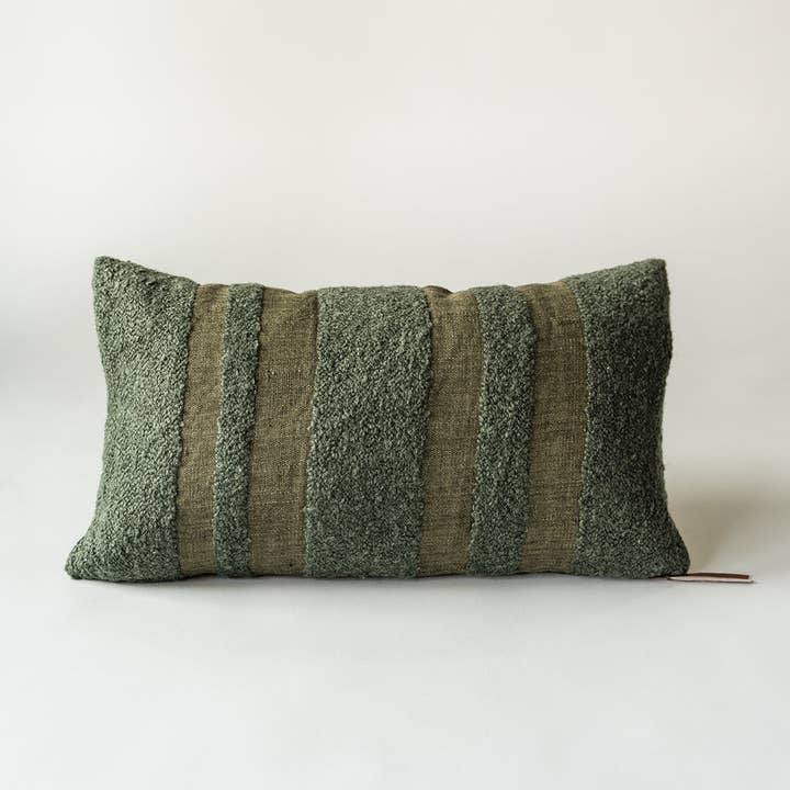 Co.House Designs - Wholesale Lumbar Pillow - Boucle Stripe Lumbar Pillow9