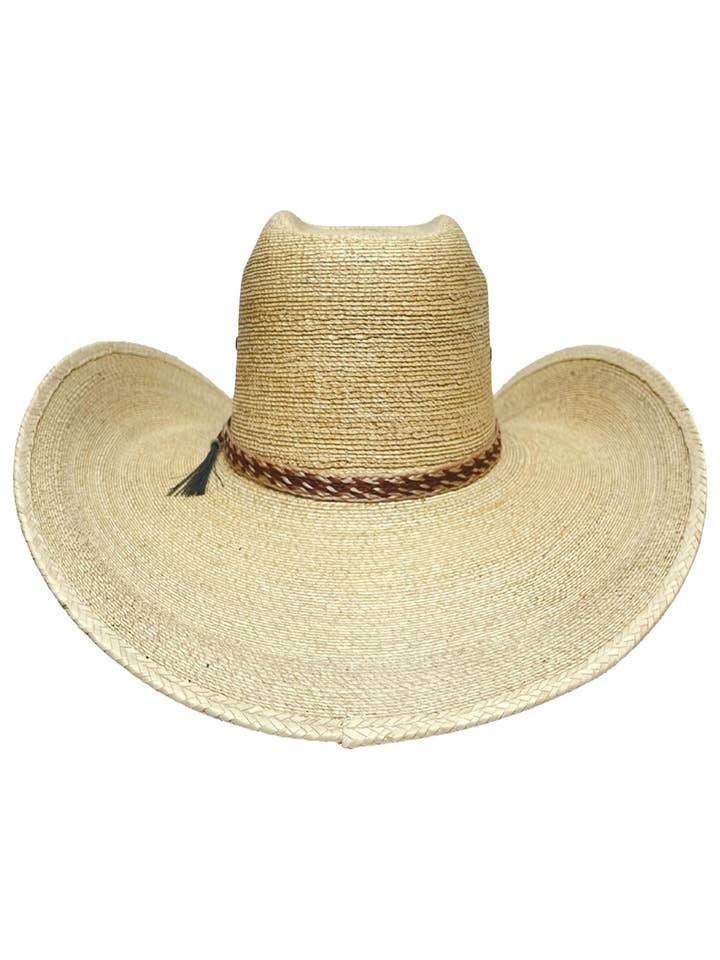 Comprar Sombrero de vaquero de paja para hombre, sombrero de