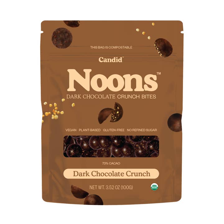 Noons - Dark Chocolate Crunch Bites for wholesale by Candid