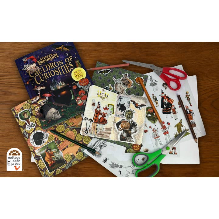 Cottage Door Press - Wholesale Sticker - Kids & Baby - Sticker Emporium Cauldron of Curiosities - 500+ stickers4