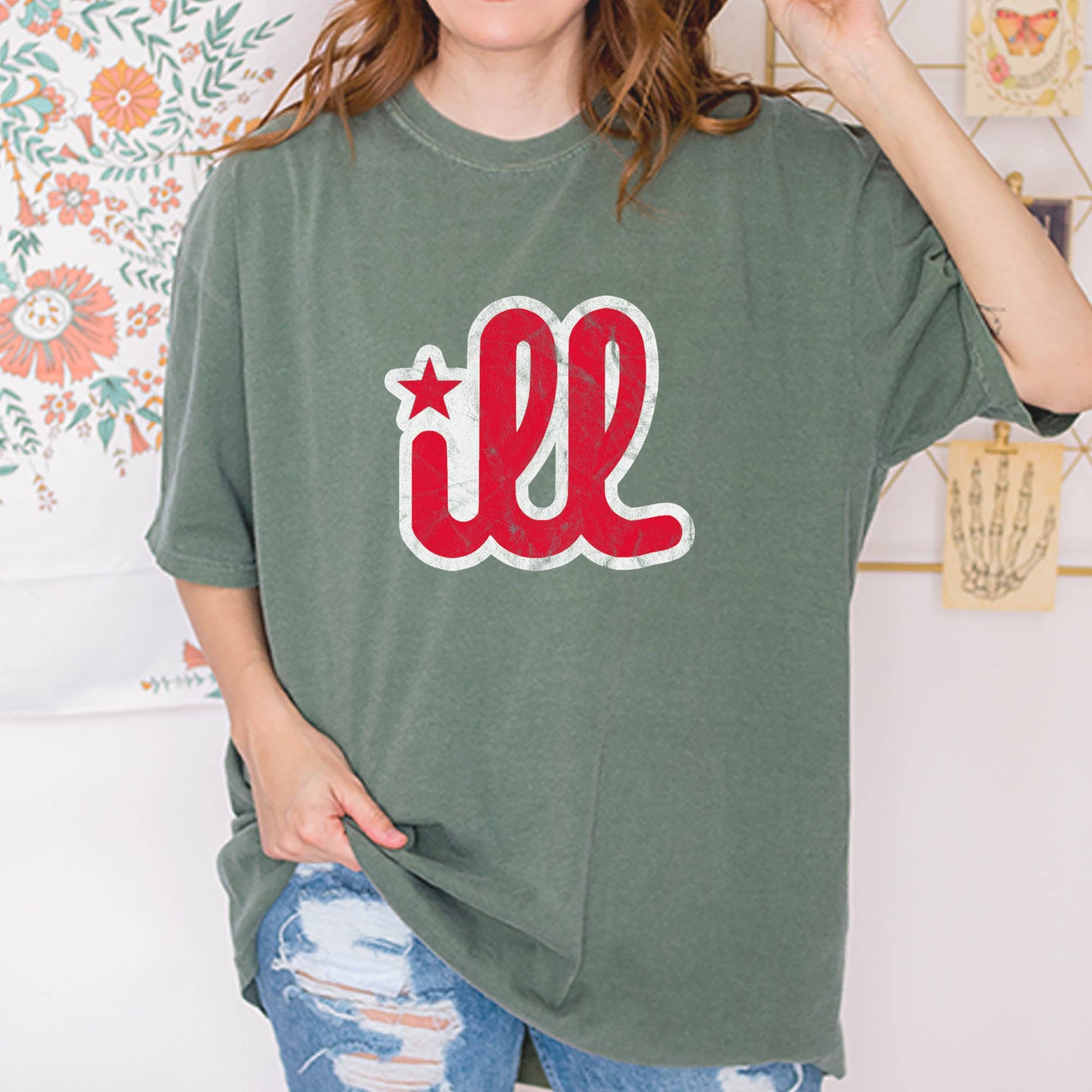 Expression Tees - Vente T-shirt sérigraphié – femme - ILL Vintage C'est Un Truc De Philly T-shirt Vintage Doux Unisexe41