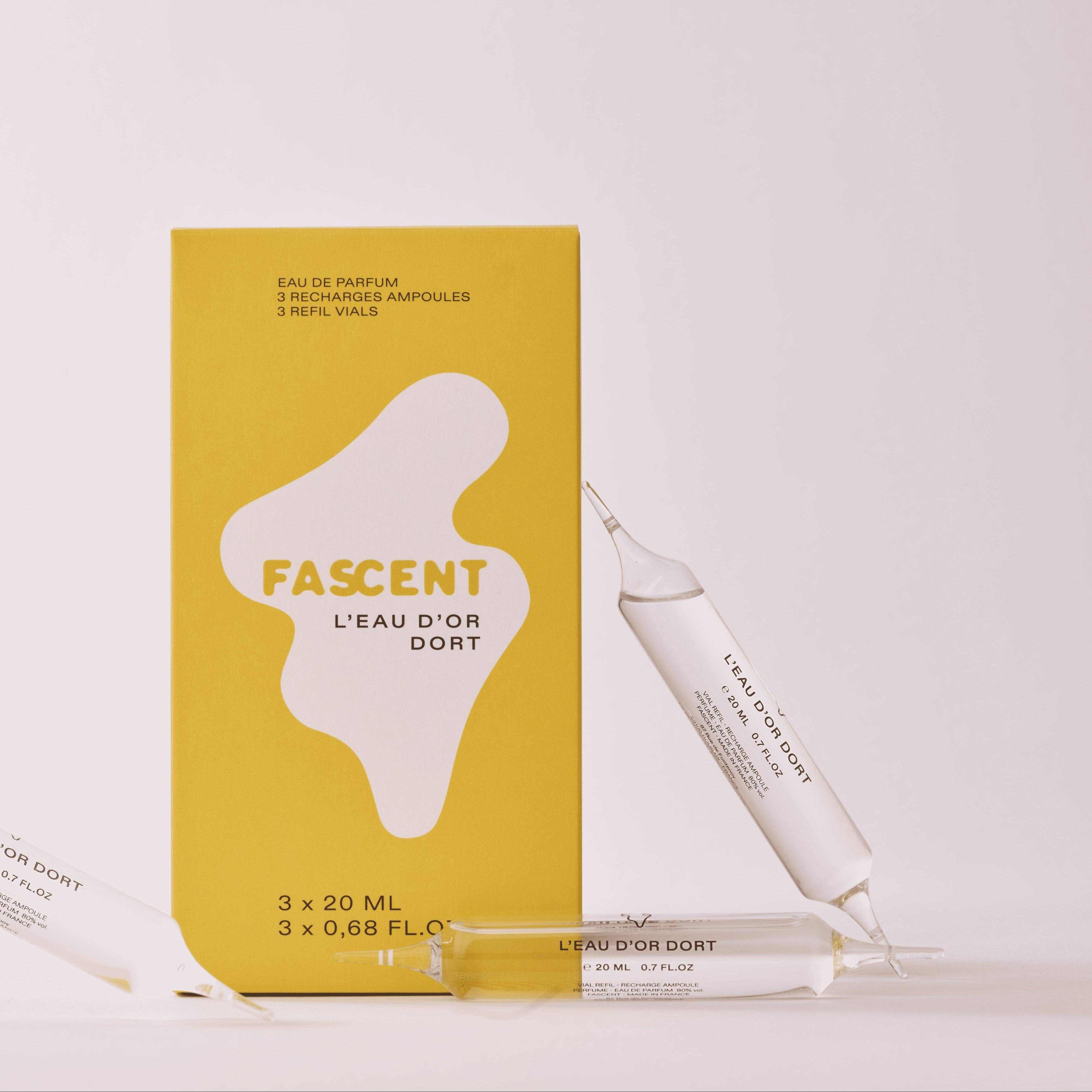 FASCENT - Wholesale Perfume/Eau de Toilette - RECHARGES AMPOULES L'EAU D'OR DORT1