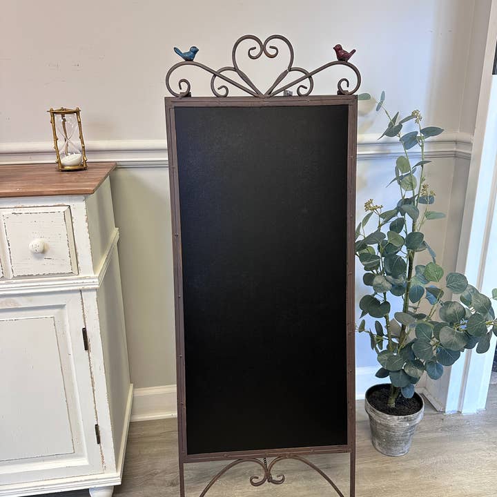 Foldable Metal Frame Chalkboard and other Purchase wholesale chalkboard easel. Free returns & net 60 terms on Faire trending on Faire.