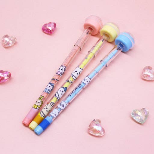 K-Wonderland - Wholesale Pencil - Chiikawa Character Stamp Cartridge Pencil4