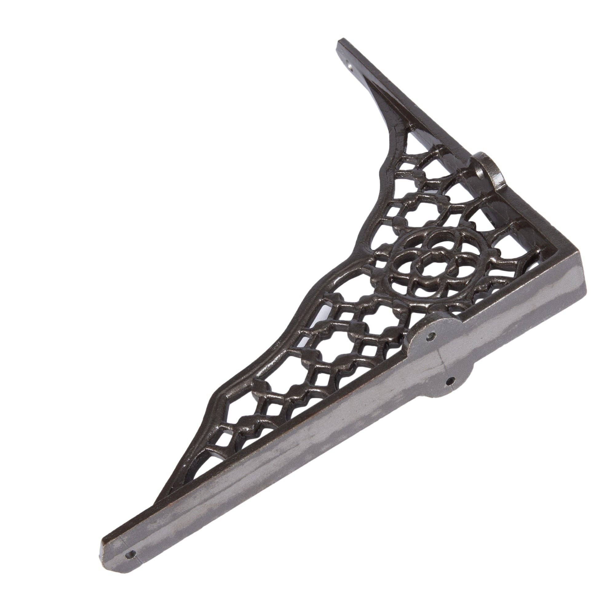 Rinkit Ltd – wholesale Wall-mounted shelf – Honeycomb Iron Shelf Bracket - D205mm4