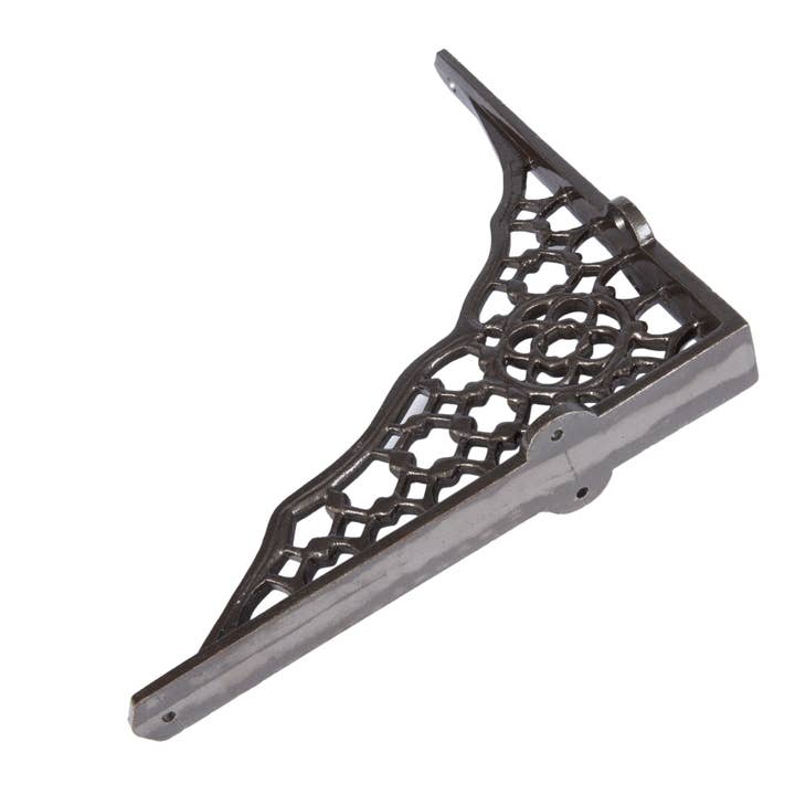 Rinkit Ltd ā wholesale Wall-mounted shelf ā Honeycomb Iron Shelf Bracket - D205mm4