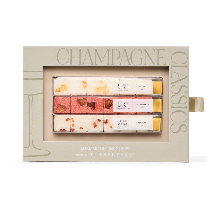 Passport to: Champagne Kit (Limited Edition) for wholesale by TEASPRESSA | LUXE Mixer Cube