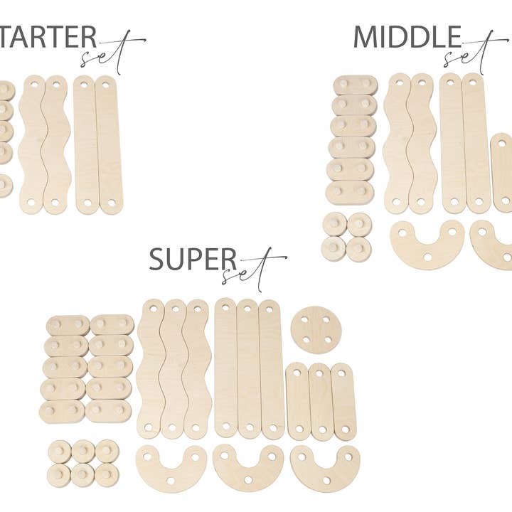 HappyMoon - Wholesale Wood Toy - Kids - PELTES® balance beams, Montessori Toy, Balance Board