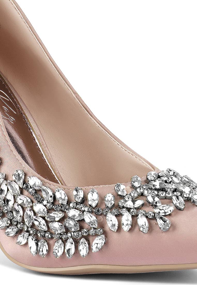 Rag Company - Wholesale High Heels - Women's - Ashlyn Rhinestones Embellished Stiletto Pumps15