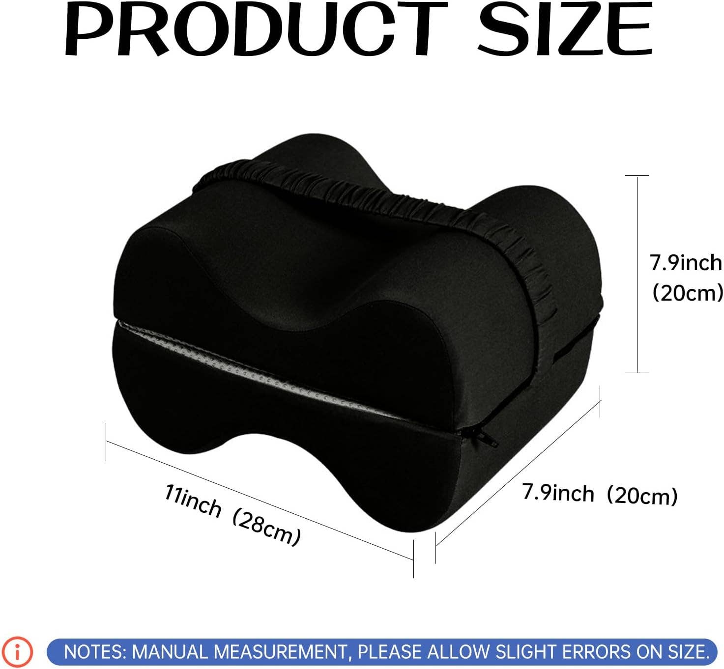 VIGOR - Wholesale Bedding Pillow - Memory Foam Pillow for Side Sleepers Removable and Comfortable Knee Pillows for Adults5