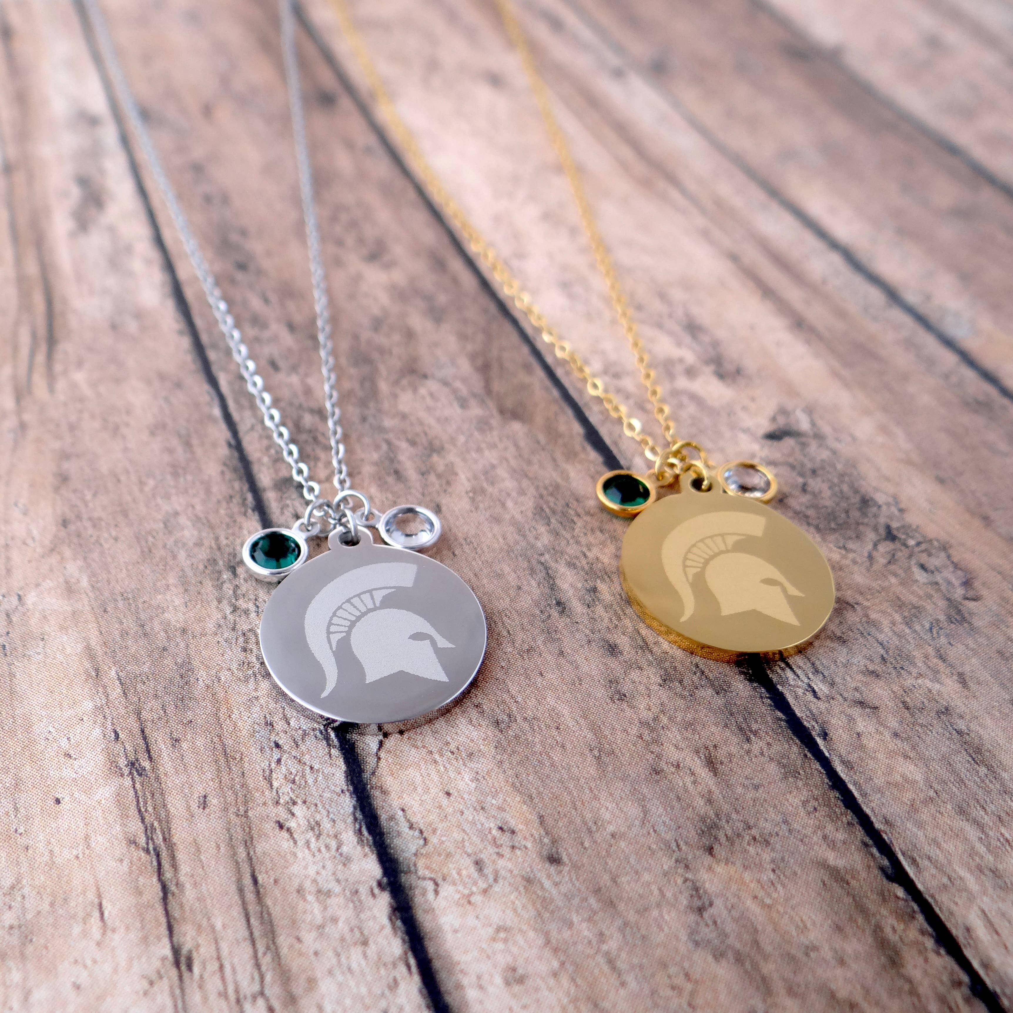 My Captured Journey - Wholesale Pendant/Charm Necklace - Team necklace, Sports team, school team,Michigan4