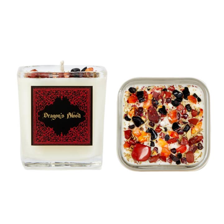 New Moon Beginnings - Wholesale Jar/Filled Candle - Mystical & Magical Candles, Spiritual Candle, Crystal Candle7