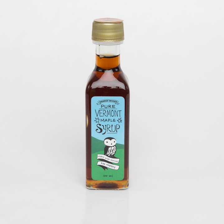 Barred Woods Maple - Wholesale Maple Syrup - Pure Organic Vermont Maple Syrup - 100ml Bottles / Nips0
