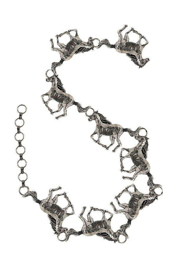 Snowing West – Großhandel Gürtel – Damen – WESTERN-LAUFPFERDE-KETTENGÜRTEL1