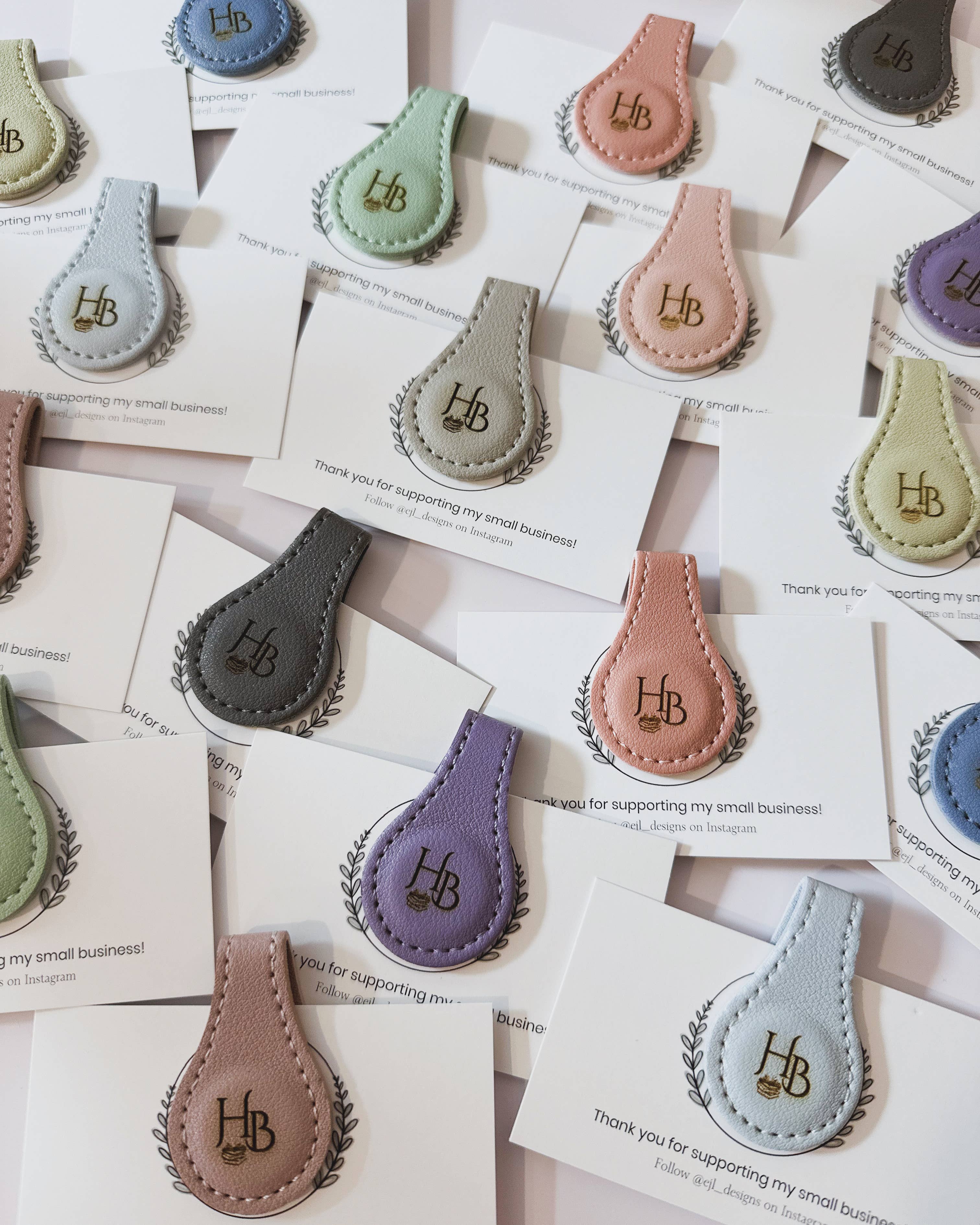 EJL Designs - Wholesale Bookmark - Leather Magnetic Bookmarks1