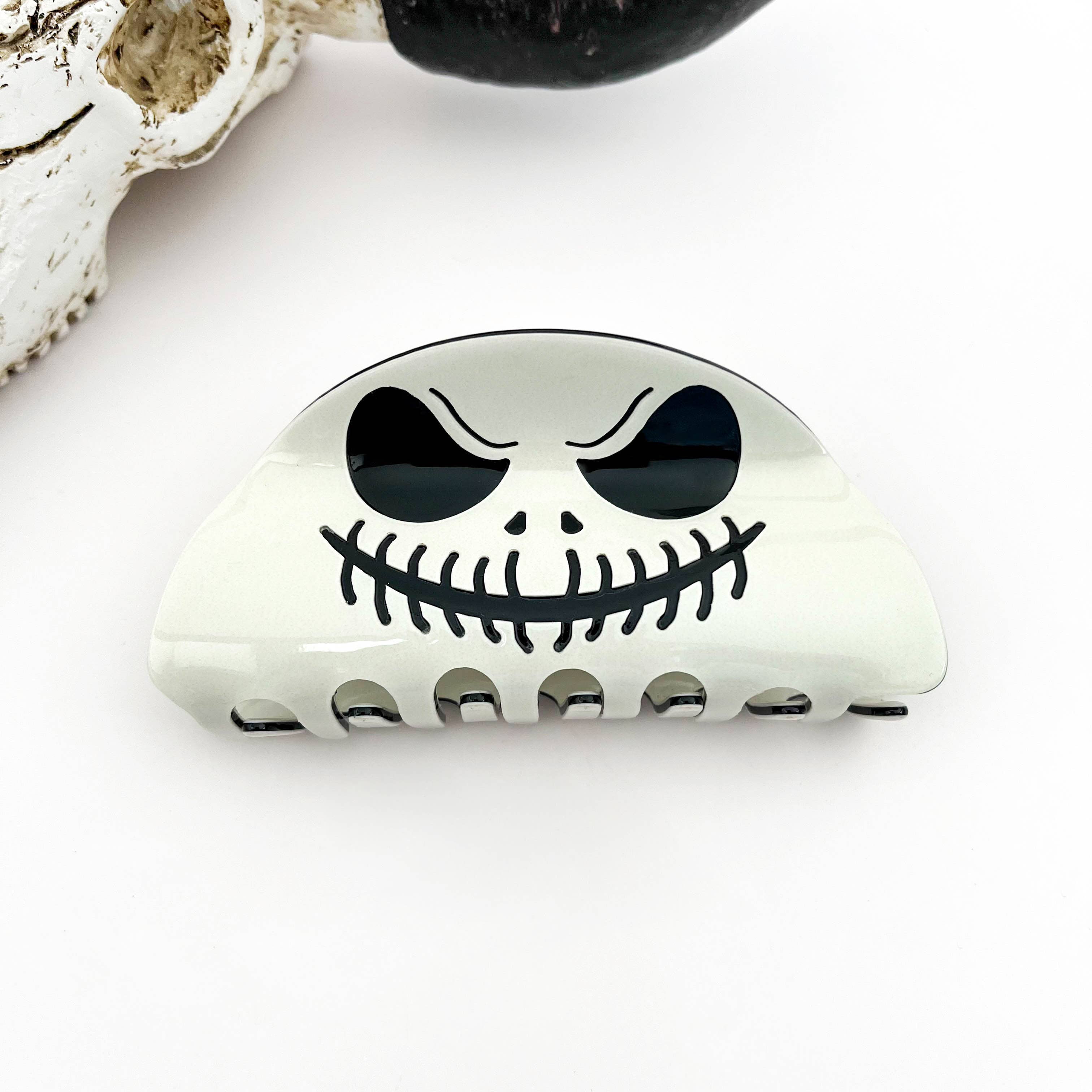 mildstyles – wholesale Hårklämma - Dam – Halloween-klämma med spök- och monstertryck – läskigt rolig2