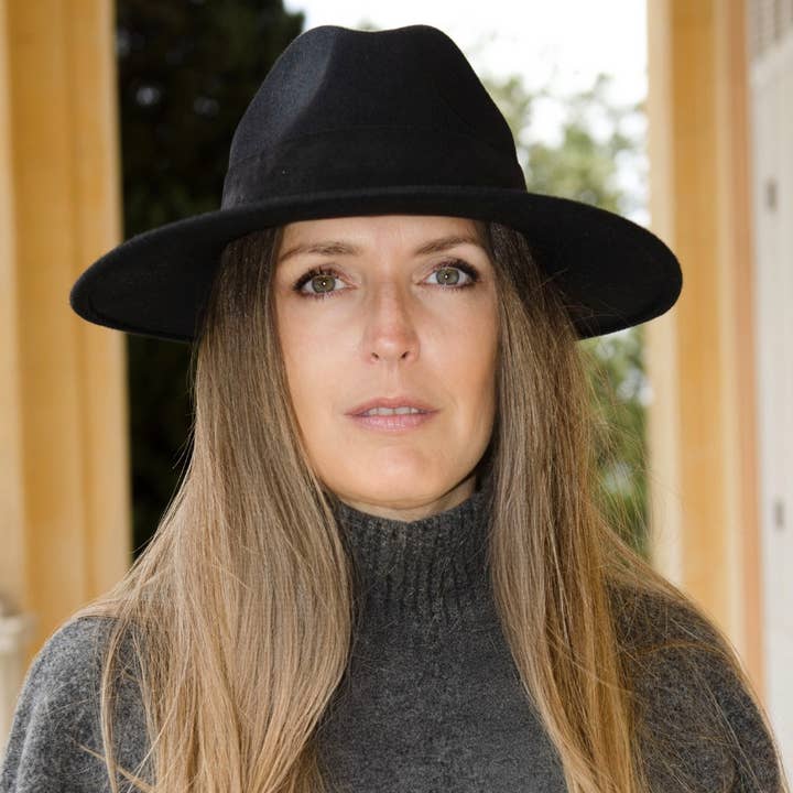 TRAVAUX EN COURS... - Wholesale Fedora - Unisex - WIDE BRIM HAT - leather braid6