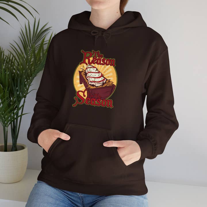 Sudadera con Capucha Unisex Holy Cake de Mezcla Pesada para venta al por mayor de LVB Art